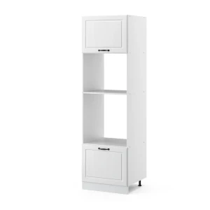 Mikrobølgeovnsskab R-Line Hvid landhus 60 cm Vicco