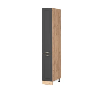 Apotekerskab Fame-Line Antracit-guld 30 cm Vicco
