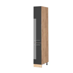 Apotekerskab Fame-Line Antracit højglans 30 cm Vicco