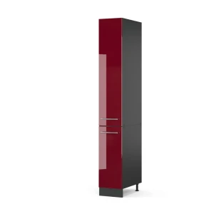 Apotekerskab Fame-Line Bordeaux rød højglans 30 cm Vicco