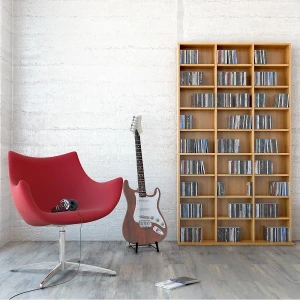 Cd-Regal Jukebox Buche 102 x 178 cm livinity®