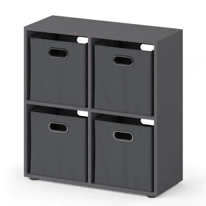 Huoneenjakaja Tetra Harmaa 72.6x72 cm Vicco