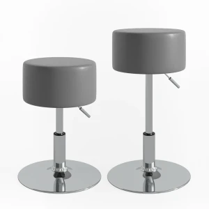 Skammel Design Grå 33.5 x 67 cm til toiletbord Vicco