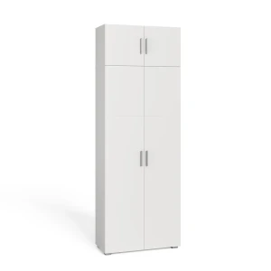 Universalskab Ingo Hvid 80 x 182.4 cm med skabsforlængelse Vicco