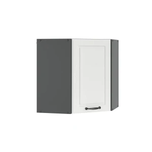Hjørnehængeskab R-Line Hvid landhus 57 cm Vicco