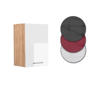 Hängeschrank R-Line Weiß Hochglanz 40 cm livinity®