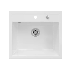 Lavello da cucina Valencia Bianco 56.5 x 51 cm Bergström