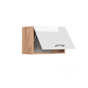 Hängeschrank R-Line Weiß Hochglanz 60 cm Flach livinity®