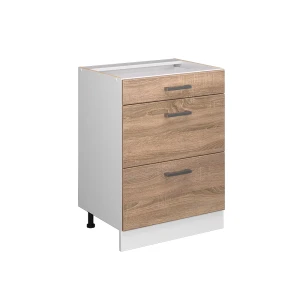 Køkkenskab R-Line Sonoma 60 cm med skuffer, uden bordplade Vicco