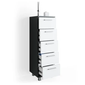 Badeværelsesskab Ilias Antracit 30 x 95 cm Vicco