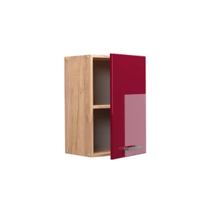 Hängeschrank R-Line Rot Hochglanz 40 cm livinity®