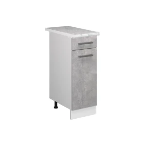 Køkkenskab R-Line Beton 30 cm med bordplade Vicco