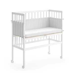 Babyseng Sophie Hvid 94 x 42.5 cm 1 sideskinne Vitalispa
