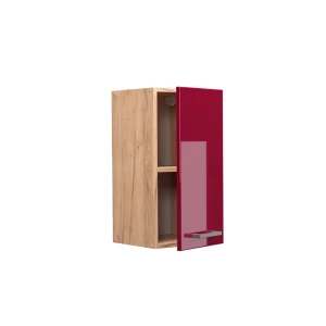 Hängeschrank R-Line Rot Hochglanz 30 cm livinity®