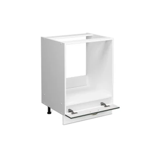 Herdumbauschrank Fame-Line Grün-Gold Landhaus 60 cm ohne Arbeitsplatte livinity®