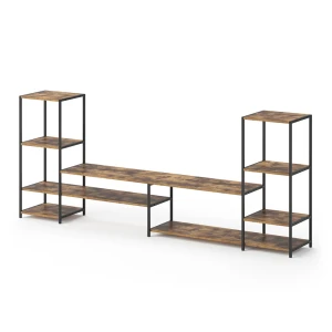 Lavt skab Fyrk Antik træ 226 x 93 cm Vicco