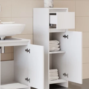 Midischrank Emma Weiß 30 x 95 cm livinity®