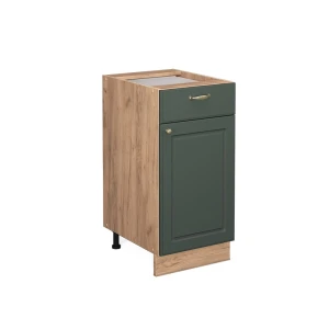 Køkkenskab Fame-Line Grøn guld Country 40 cm uden bordplade Vicco