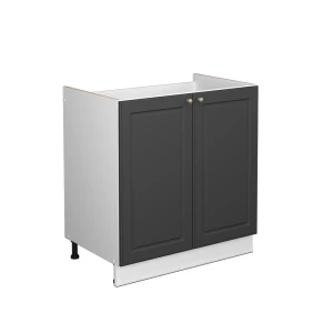 Vaskeskab Fame-Line Antracit-guld 80 x 82 cm Uden bordplade Vicco