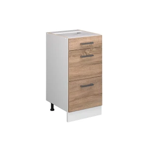 Køkkenskab R-Line Sonoma 40 cm med skuffer, uden bordplade Vicco
