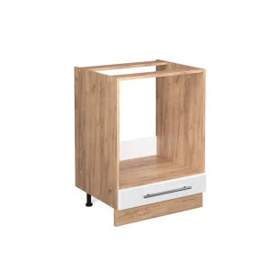 Meuble pour four Fame-Line Blanc Haute brillance 60cm sans PT Vicco