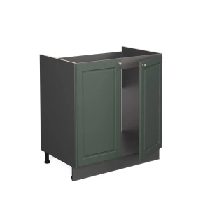 Vaskeskab Fame-Line Grøn guld Country 80 cm , BP Antracit Vicco