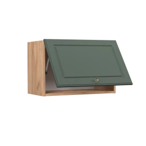 Hängeschrank Fame-Line Grün-Gold Landhaus 60 cm Flach livinity®