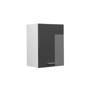 Armoire suspendue R-Line Anthracite Haute brillance 45cm avec porte Vicco