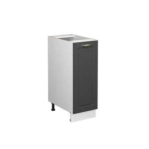 Midt skab Fame-Line Antracit-guld 30 x 82 cm uden bordplade Vicco