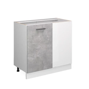 Hjørneskab R-Line Beton 86 cm uden bordplade Vicco