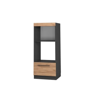 Mikrobølgeovnsskab Fame-Line Gold power oak 60 cm åben Vicco