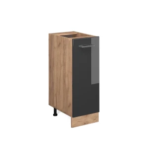 Apotekerskab R-Line Antracit højglans 30 cm uden bordplade Vicco