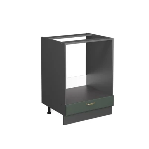 Komfurindbygningsskab Fame-Line Grøn guld Country 60 cm uden bordplade Vicco