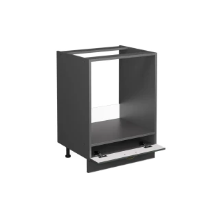 Herdumbauschrank Fame-Line Grün-Gold Landhaus 60 cm ohne Arbeitsplatte livinity®