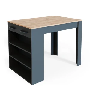 Spisebord Repose Antracit/gylden eg 67 x 100 cm Vicco