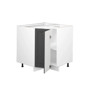 Hjørneskab Fame-Line Antracit-guld 80.5 cm , BP Eg Vicco