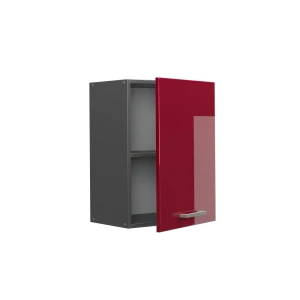 Hängeschrank R-Line Rot Hochglanz 45 cm livinity®