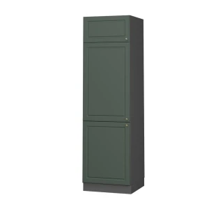 Armadio frigorifero Fame-Line Verde-oro rustico 60 cm Vicco