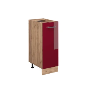 Apotekerskab R-Line Rød højglans 30 cm uden bordplade Vicco