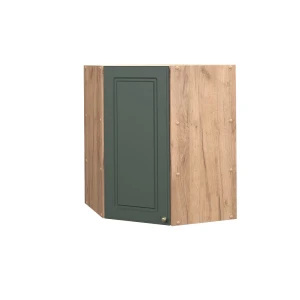 Hjørnehængeskab Fame-Line Grøn guld Country 57 cm Vicco