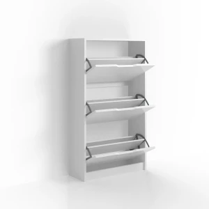 Skotipper Luca Hvid 59 x 105 cm 3 rum Vicco