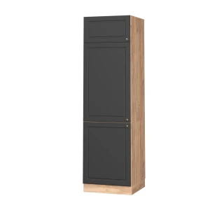 Køleskabsindbygningsskab Fame-Line Antracit-guld 60 cm Vicco