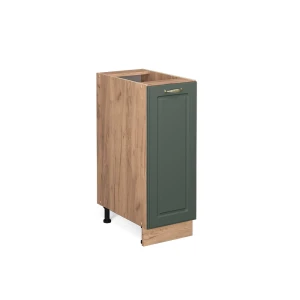 Armario de farmacia Fame-Line Verde dorado Casa de campo 30 cm sin encimera Vicco