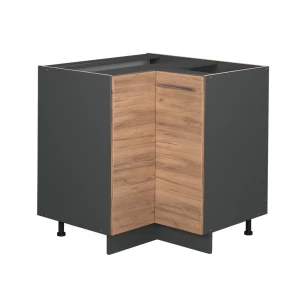 Hjørneskab Fame-Line Gold power oak 80.5 cm uden bordplade Vicco