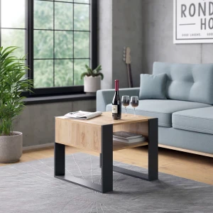 Couchtisch  Anthrazit 59.2 x 50.6 cm livinity®