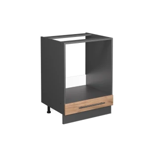 Komfurindbygningsskab Fame-Line Gold power oak 60 cm uden bordplade Vicco