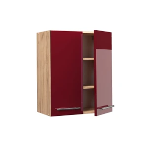 Hängeschrank Fame-Line Bordeaux Hochglanz 60 cm livinity®