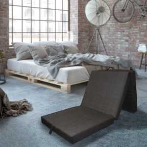 Faltmatratze  Anthrazit 190 x 70 cm livinity®