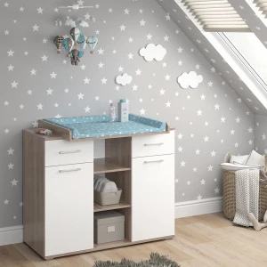 Wickelkommode Leonie Sonoma 113 x 109 cm livinity®