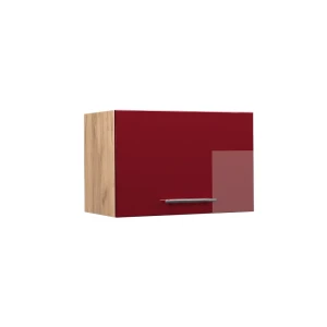 Hängeschrank Fame-Line Bordeaux Hochglanz 60 cm Flach Vicco